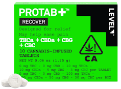 LEVEL - Protab+ Boost Tablets, HERB - Cannabis Delivery