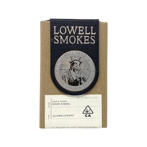 LOWELL HERB CO - LOWELL SMOKES: SOUR DIESEL 8TH PACK