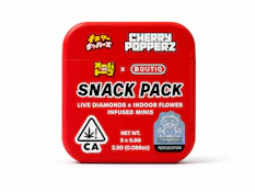 Cherry Popperz - Super Dope x Boutiq Snack Pack Pre Rolls 5 J's x 0.5g ea