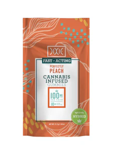 DIXIE - FAST ACTING - PERFECTLY PEACH 100MG - DIXIE