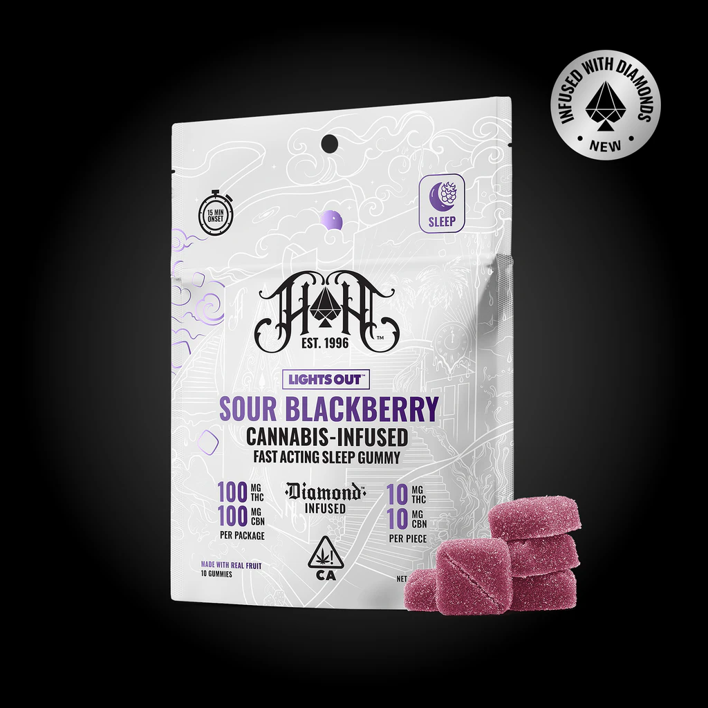 Heavy Hitters - Heavy Hitters - Edibles - Sour Blackberry CBN - 100MG Main Image