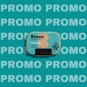 BREEZ - BREEZ PROMO: ROYAL MINT TINS (INDICA, 100 MG THC)