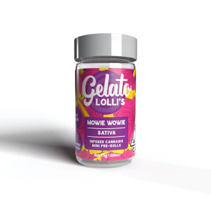 GELATO - Gelato - Lollis - Mowie Wowie - Infused Preroll Packs - 5pk - 3g
