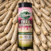 2xBaked - Tree Stumps - Hash Hole - 30.82% THC - 1.5g - Preroll