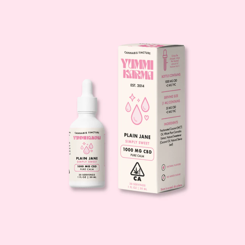 Yummi Karma - Plain Jane | Tincture | 1000mg CBD Main Image