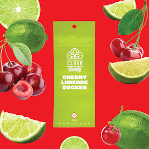 CLOVR - CLOVR - CHERRY LIMEADE SUCKER 25MG