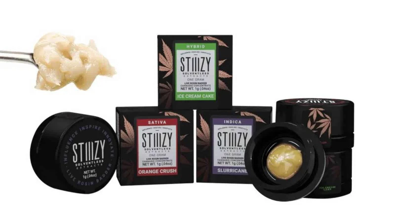 STIIIZY - STIIIZY Platinum Blueberry Live Rosin Jam 1g Main Image