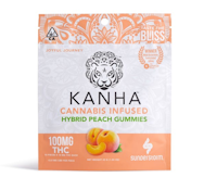 Kanha - Peach Gummies Hybrid 100mg