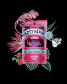 Lost Farm - Raspberry 'Wedding Cake' - Resin Gummy - 10 x 10mg