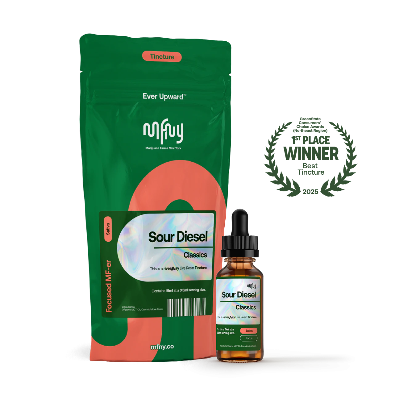 MFNY - MFNY - Sour Diesel - Live Resin Tincture - 400mg Main Image