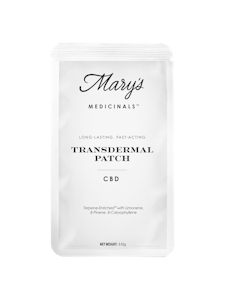 MARY'S MEDICINALS -  Transdermal Patch - Sativa - 20mg - Mary's Medicinals