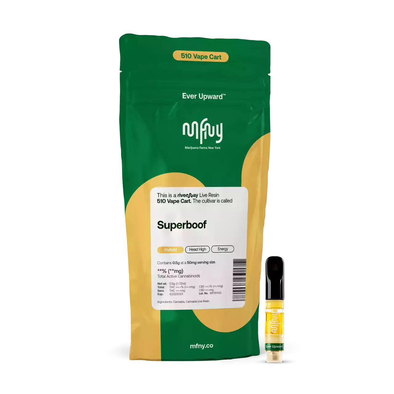 MFNY - Superboof - 1g Live Resin Cart Main Image