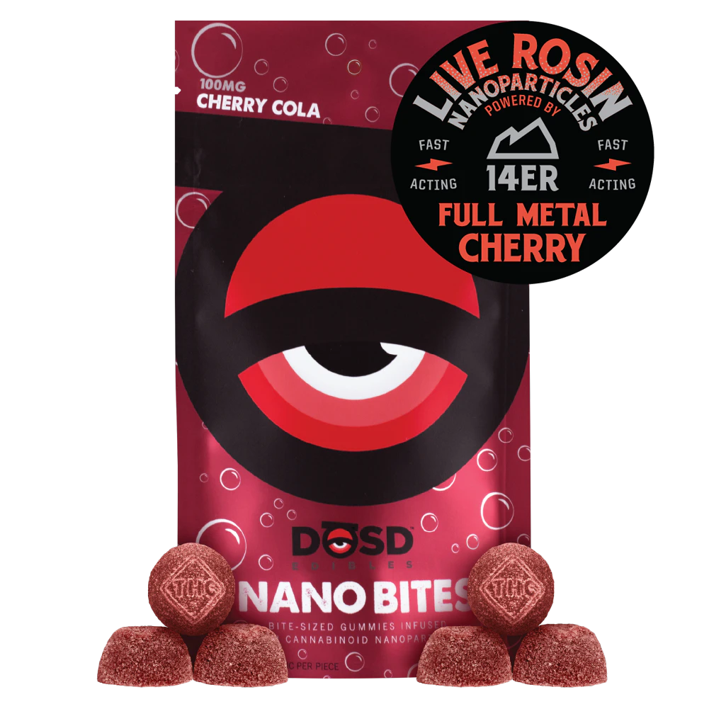 DOSD(OCC) - DOSD - Rosin Gummies - Cherry Cola - 100mg Main Image