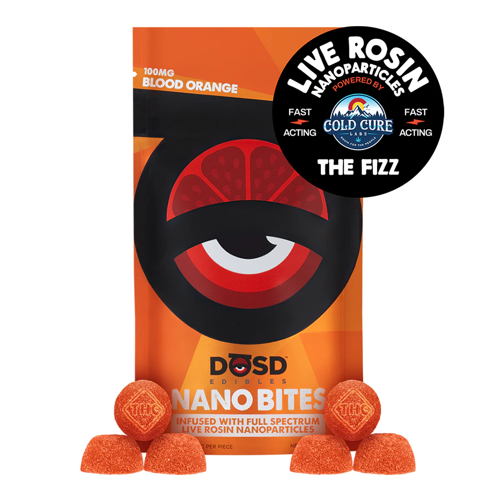 DOSD(OCC) - DOSD - Rosin Gummies - Blood Orange - 100mg Main Image