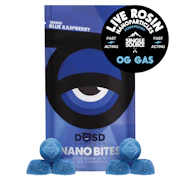 DOSD - Rosin Gummies - Blue Raspberry - 100mg