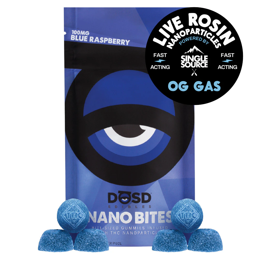 DOSD(OCC) - DOSD - Rosin Gummies - Blue Raspberry - 100mg Main Image