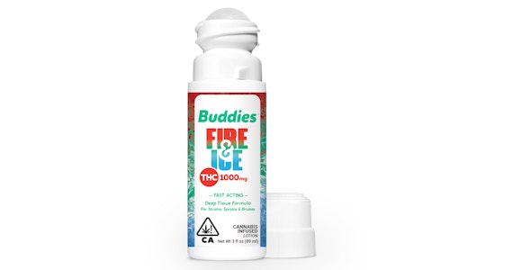 Buddies - Buddies - THC Rich Fire & Ice Roll-On Topical - 3oz