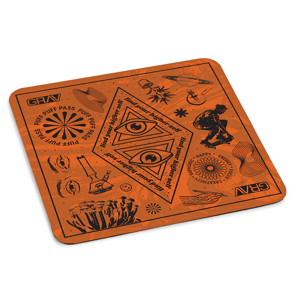 Grav - SMALL ORANGE DROPMAT - GRAV Main Image