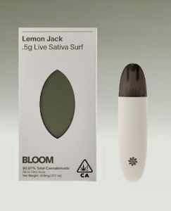 Bloom - Bloom Live Resin Disposable .5g Lemon Jack