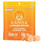 Kanha Nano Gummies Sativa 100mg Tangerine Twist