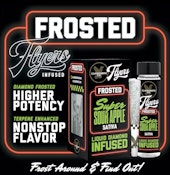 [Claybourne Co.] Frosted Infused Preroll 5 pack -2.5g - Super Sour Apple (S)