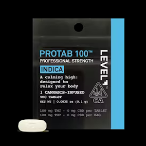 LEVEL+ - Level Single 100mg ProTab Indica