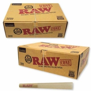 HIGH MOUNTAIN IMPORTS - RAW Classic - 1 1/4 Pre Rolled Cones - 6pk