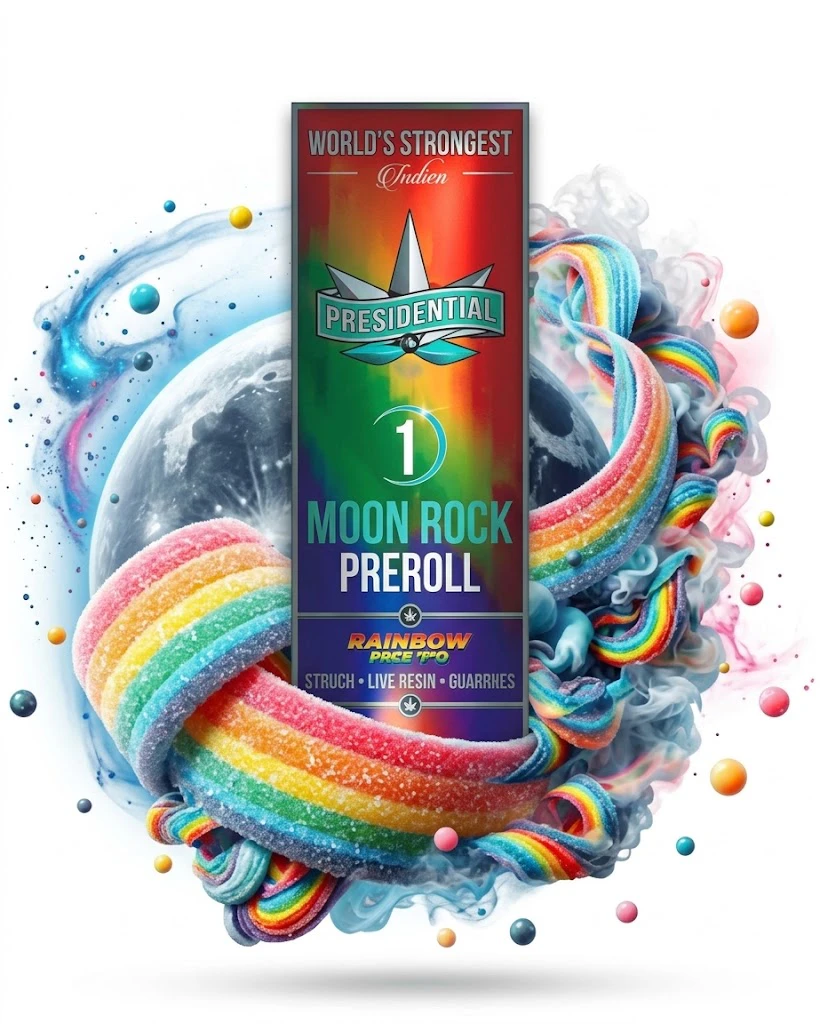 Presidential - Presidential - Preroll - Infused - Rainbow Belts Moon Rock - 1g Main Image
