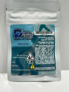 Delta Vapes - Wedding Cake .5g Cart - Delta Vapes