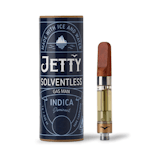 1g Gas Man Solventless (510 thread) Cartridge - Jetty Extracts