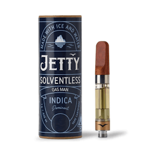 Jetty Extracts - 1g Gas Man Solventless (510 thread) Cartridge - Jetty Extracts