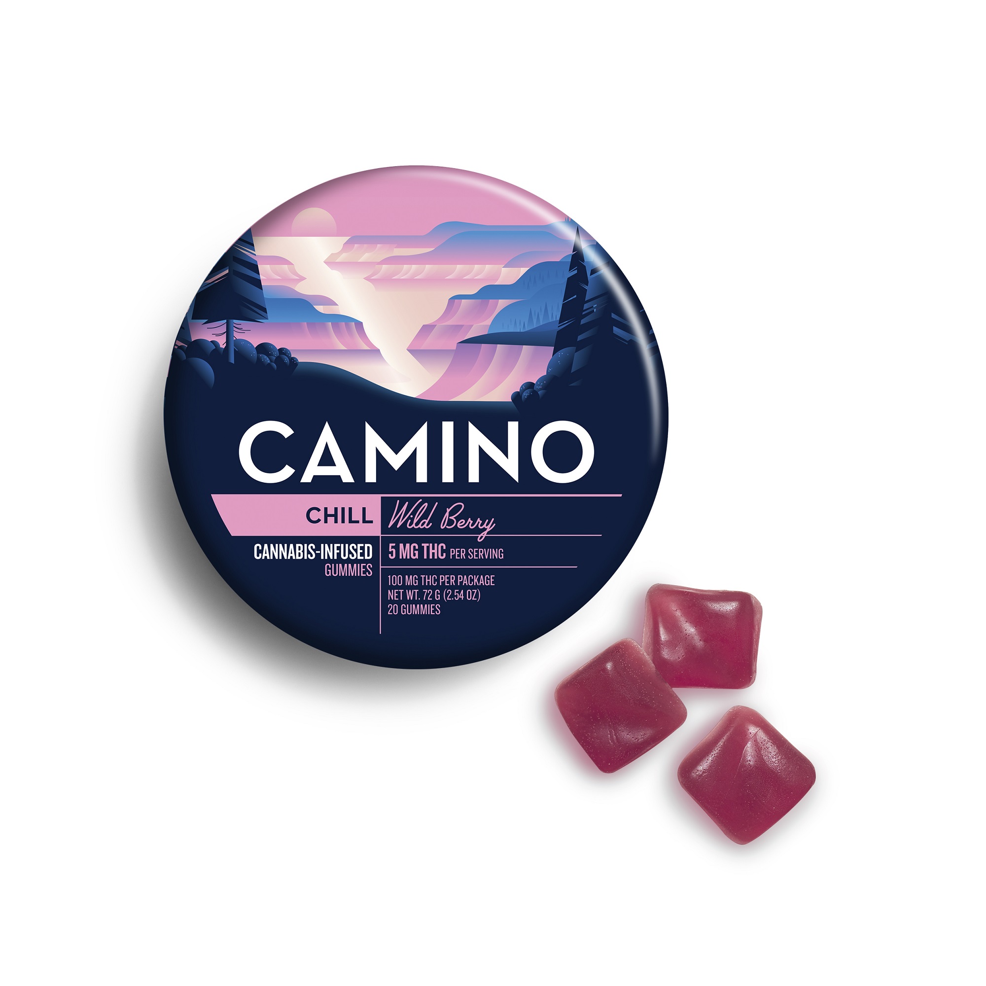 Wild Berry (Chill) - 100mg Edible