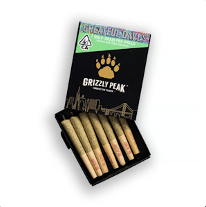 Grizzly Peak Farms - Greatful Daves THCa Diamond Infused Prerolls 7-Pack 3.5g
