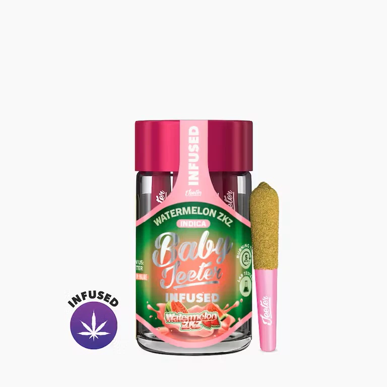Jeeter - Baby Jeeter - 5pk Infused Prerolls - Watermelon ZKZ Main Image