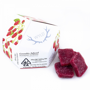 Wyld - Raspberry Sativa Gummies 100mg
