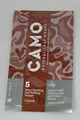 Camo Natural Leaf Wrap - Choco