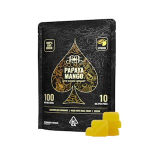 Heavy Hitters - PAPAYA MANGO LIVE ROSIN GUMMIES 100MG - HEAVY HITTERS