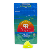 Midday Green Apple 100mg Live Resin Gummies - Pacific Reserve