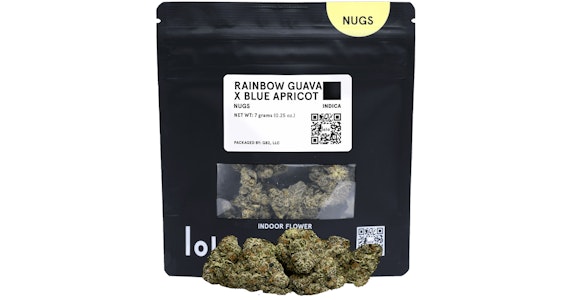 lolo - Lolo - Rainbow Guava x Blue Apricot Nugs - 7g