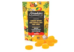 Smokies - Sweet Tropical Fruit  - Gummy - 10 x 10mg THC