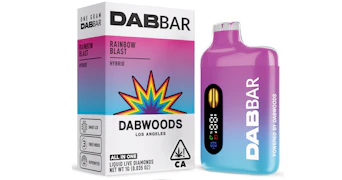 Dabwoods - Rainbow Blast Liquid Live Diamonds AIO - 1g