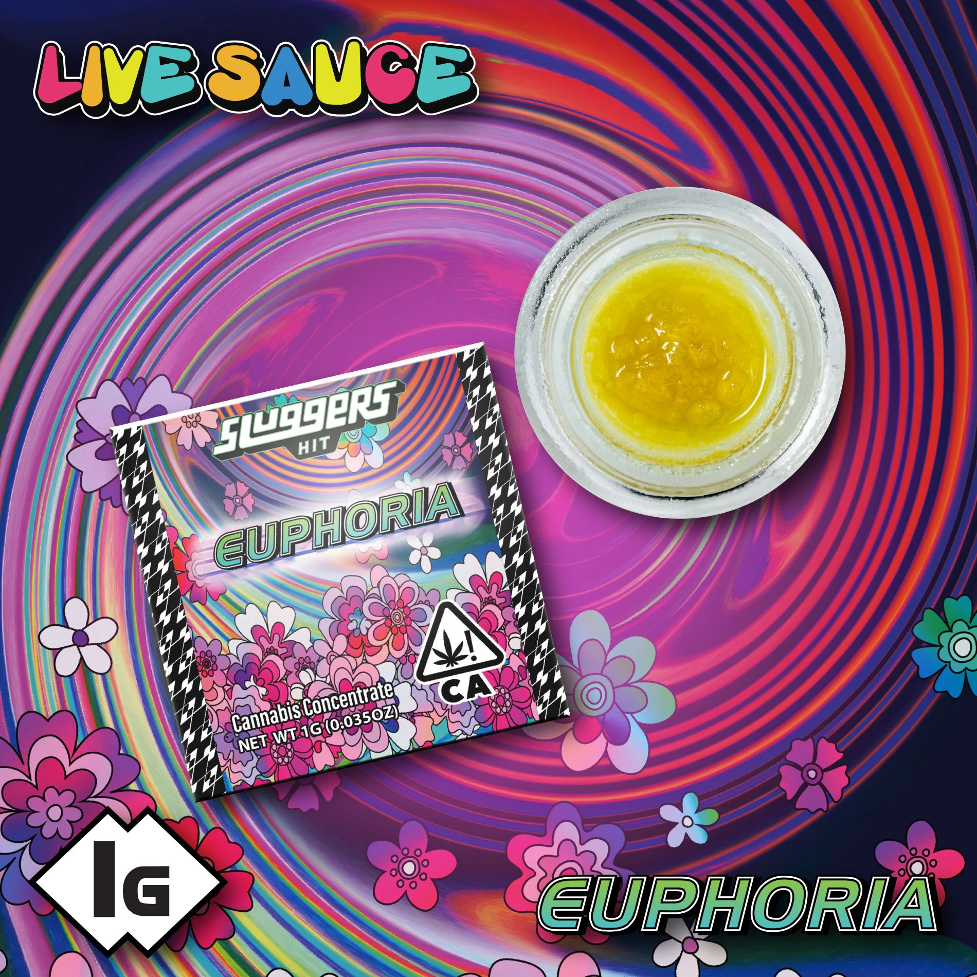 Sluggers - Sluggers Sauce 1g Euphoria Main Image