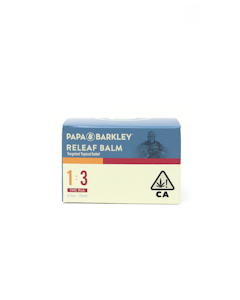 Papa & Barkley - Releaf Balm 1:3 CBD;THC (Targeted Topical Relief) 