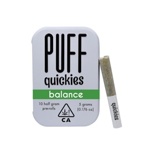 PUFF - Jetfuel | Quickies Balance (10pk) Prerolls | Puff