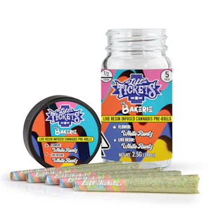 Lift Tickets - Infused - 5pk - White Runtz x White Runtz (H) - Lift Tickets