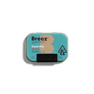 BREEZ - BREEZ: ROYAL MINT TINS (SATIVA, 100 MG THC)