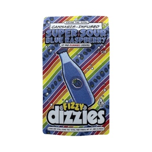 DIZZIES - DIZZIES - Super Sour Blue Raspberry - Gummies - 100mg