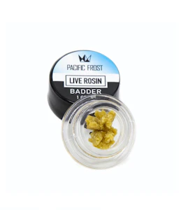 West Coast Cure - West Coast Cure - Pacific Frost - 1g Live Rosin Badder