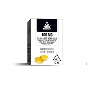 Absolute Extracts - 2000mg ABX THC Capsules (100mg - 20 Capsules)(For Medical Use Only)