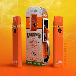 Dabwoods - Platinum Gas (H) | 1g Live Resin Disposable | Dabwoods